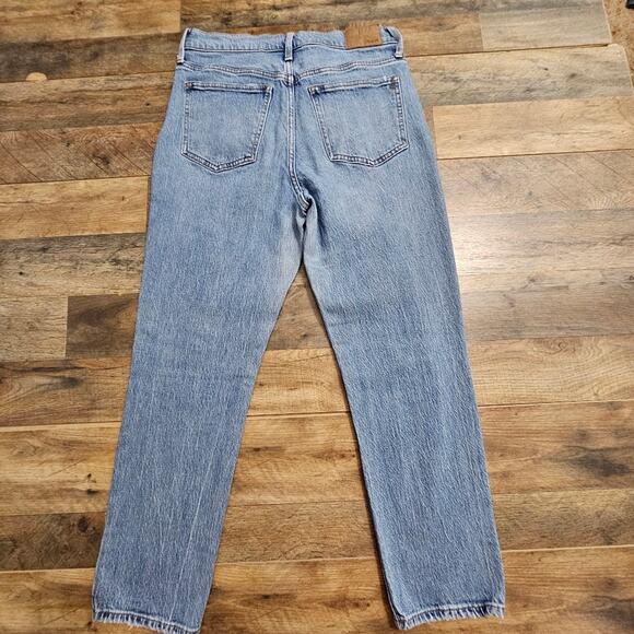 Madewell The Perfect Vintage Jean Women's Size 29 High Rise Blue Denim Jeans - Picture 9 of 13